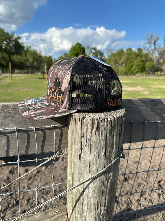 Waller Brothers Cattle & Land 94H Eartag Richardson 5 Panel 112 Trucker Hat