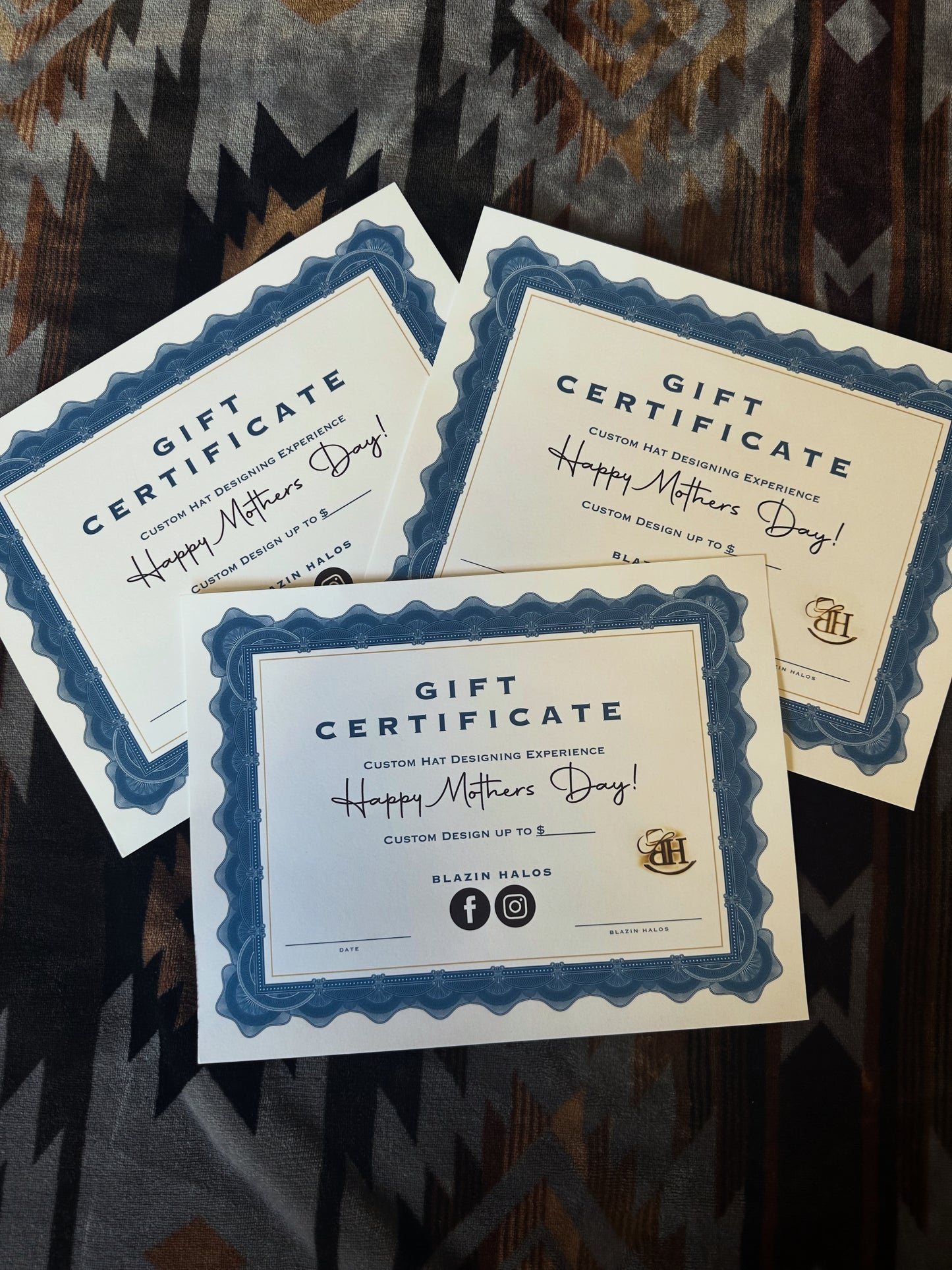 $100 Happy Mother's Day Gift Certificate