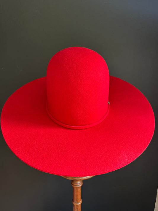 3X Wool Felt Rodeo King - Red