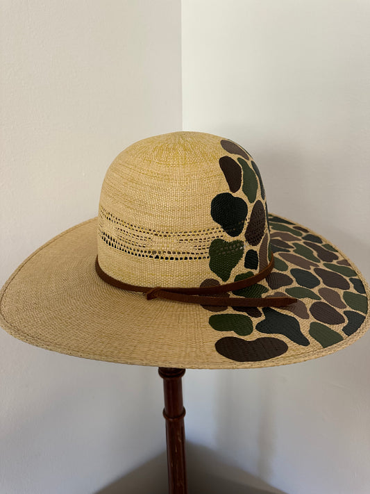 Painted Duck Camo Size 7 1/2