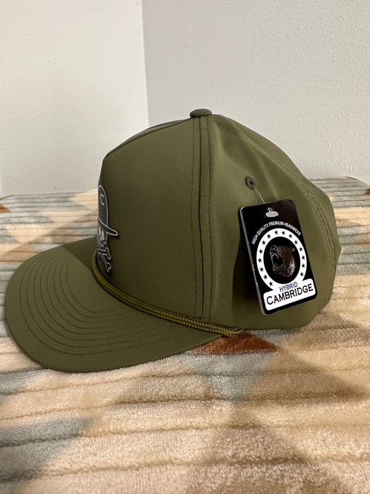Colt 45 Skull Patch Flat Brim Rope Hybrid