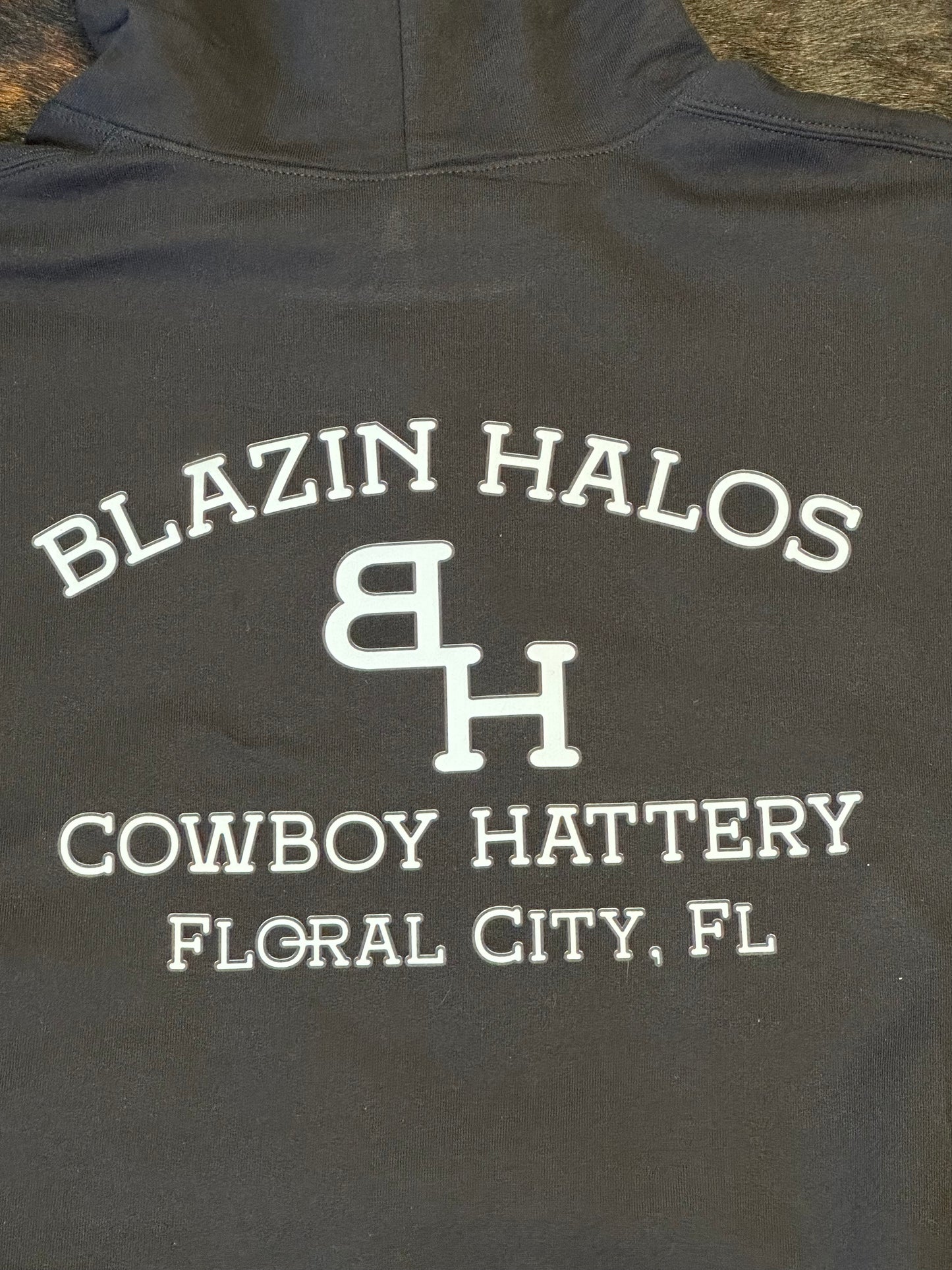 Blazin Halos Ranch Brand Cotton Hoodie