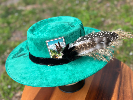 Hat # 23 - Falling Feathers