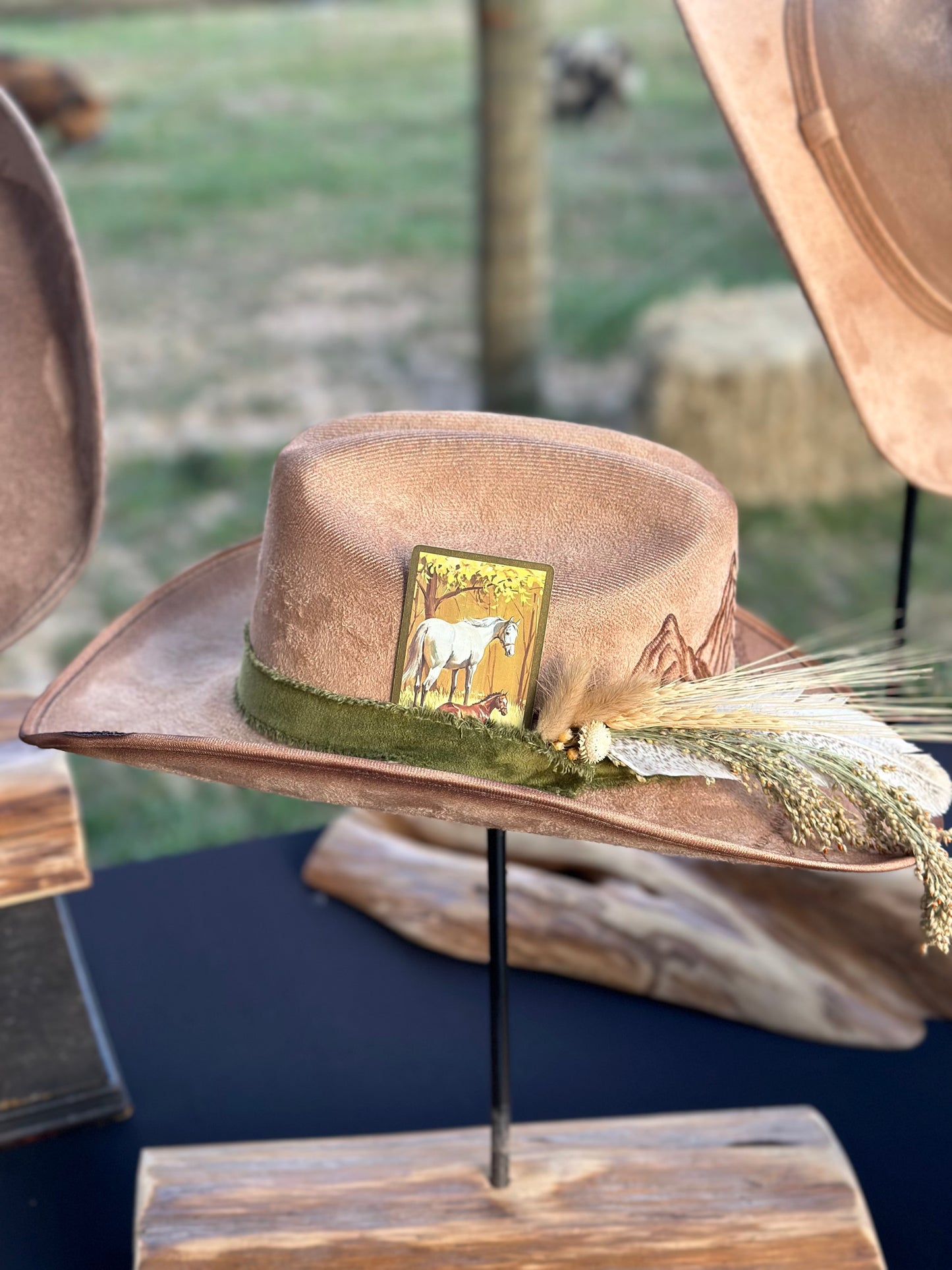 Hat #37 Cabin in the Mountains