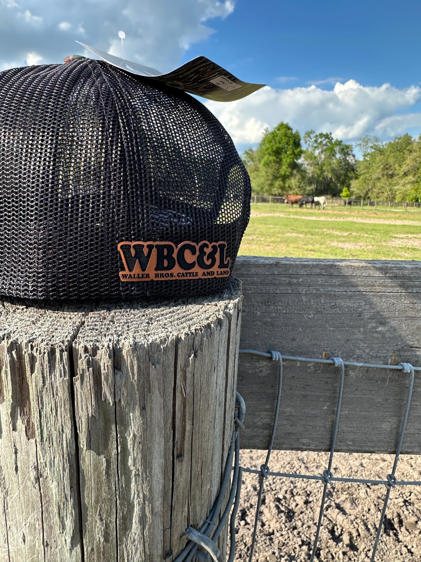 Waller Brothers Cattle & Land 94H Eartag Richardson 5 Panel 112 Trucker Hat
