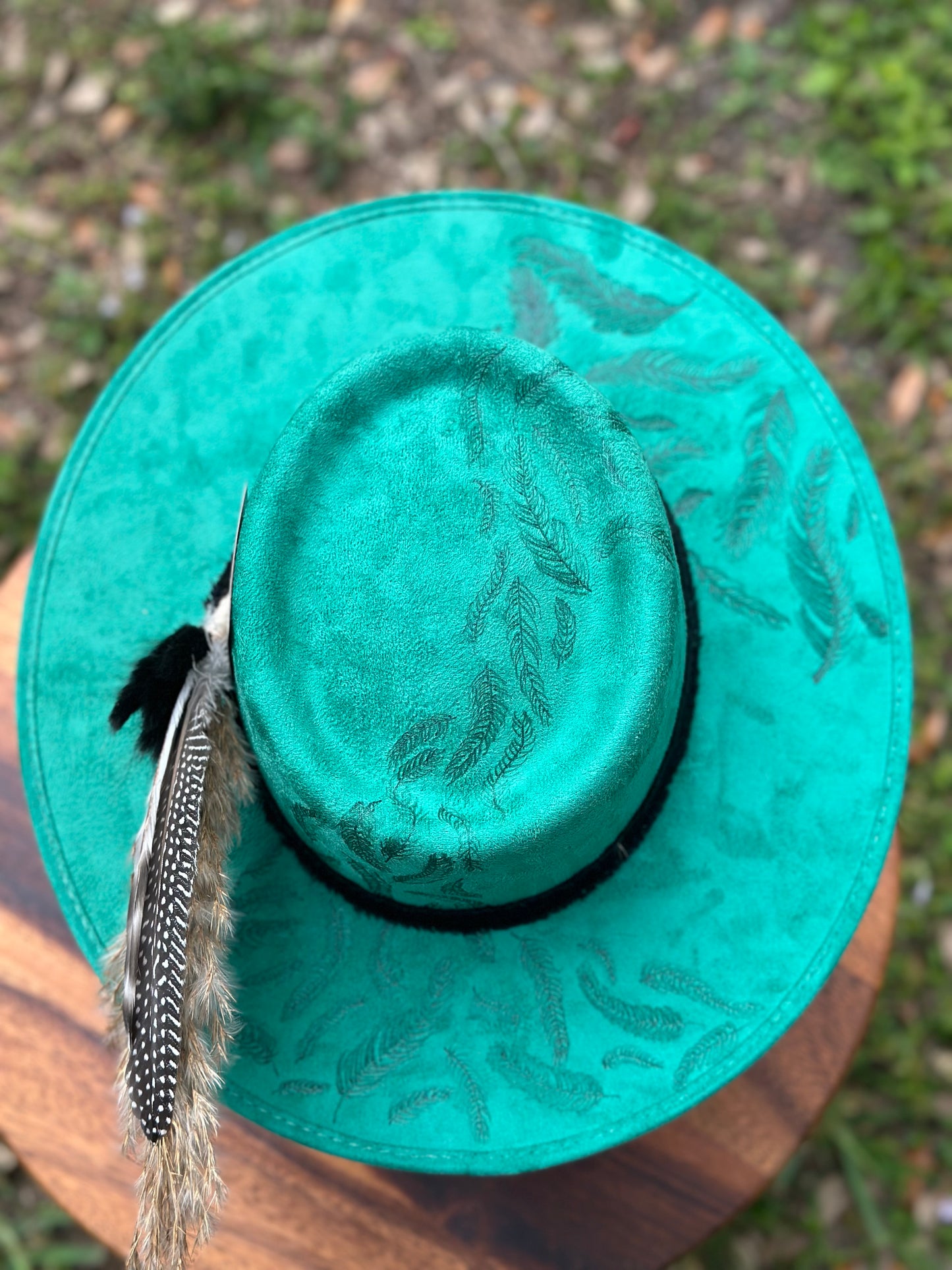 Hat # 23 - Falling Feathers