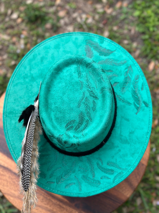 Hat # 23 - Falling Feathers