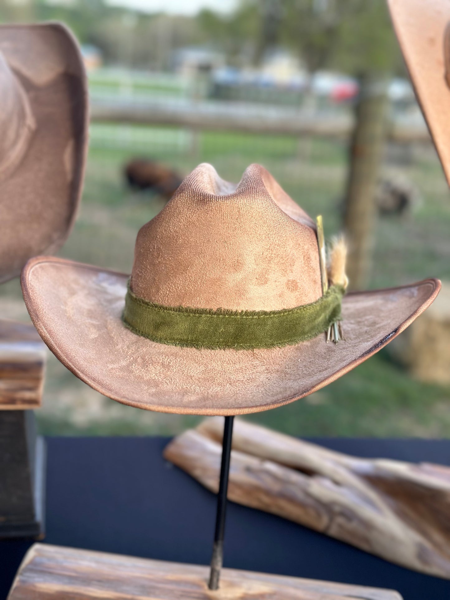 Hat #37 Cabin in the Mountains