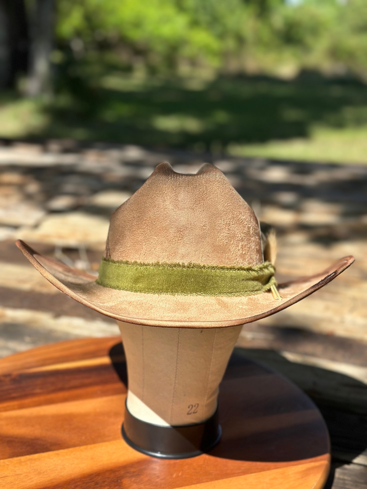Hat #37 Cabin in the Mountains