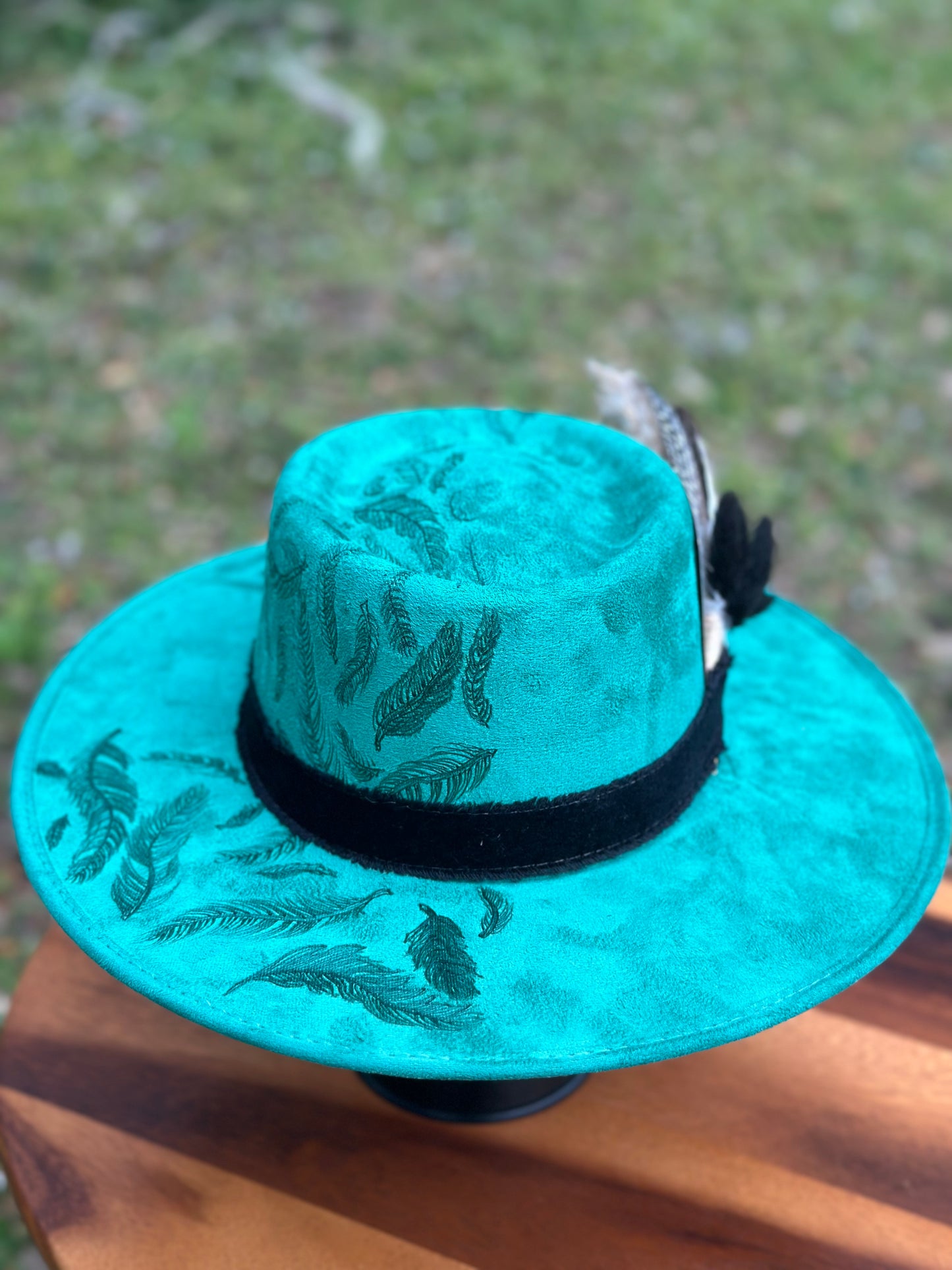 Hat # 23 - Falling Feathers