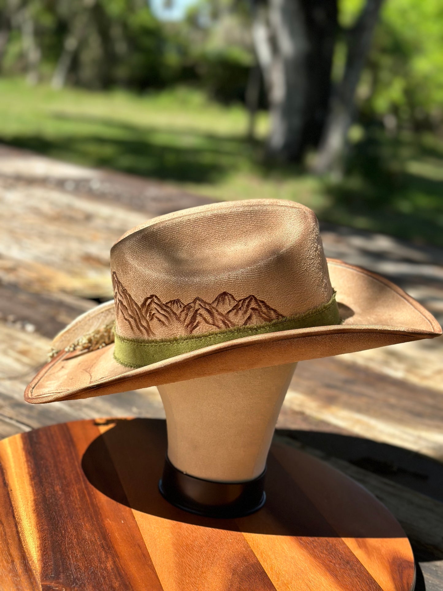 Hat #37 Cabin in the Mountains