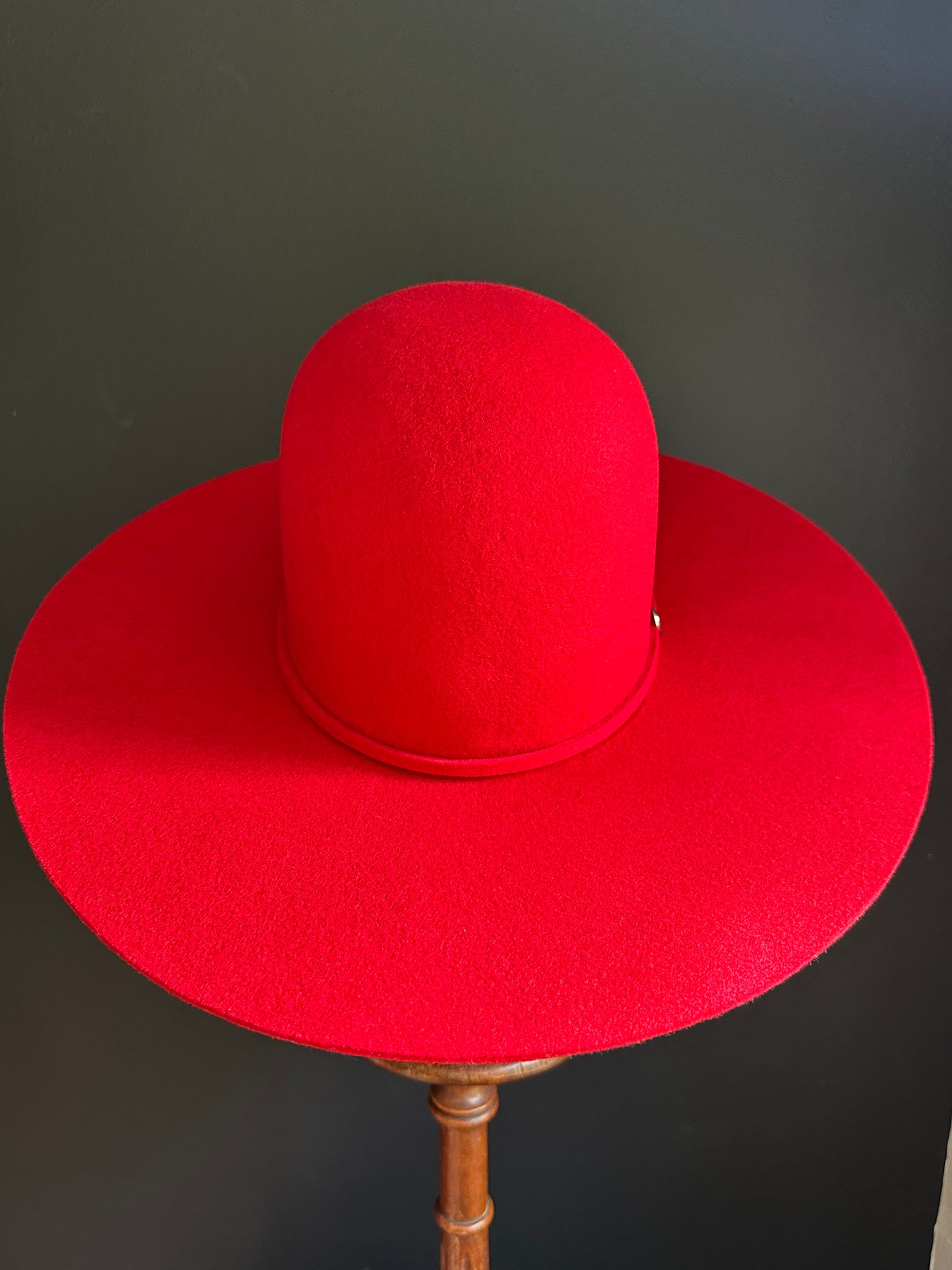 3X Wool Felt Rodeo King - Red