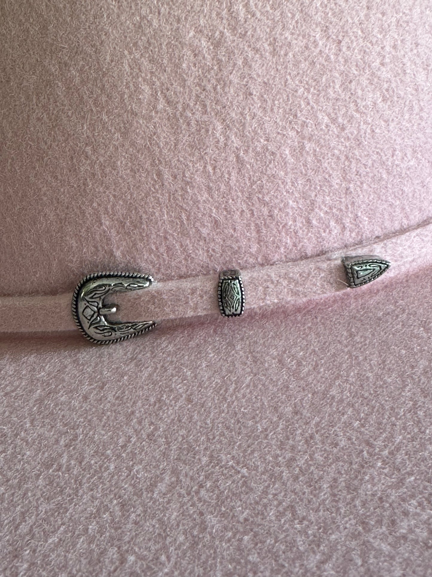 3X Wool Felt Rodeo King - Light Pink