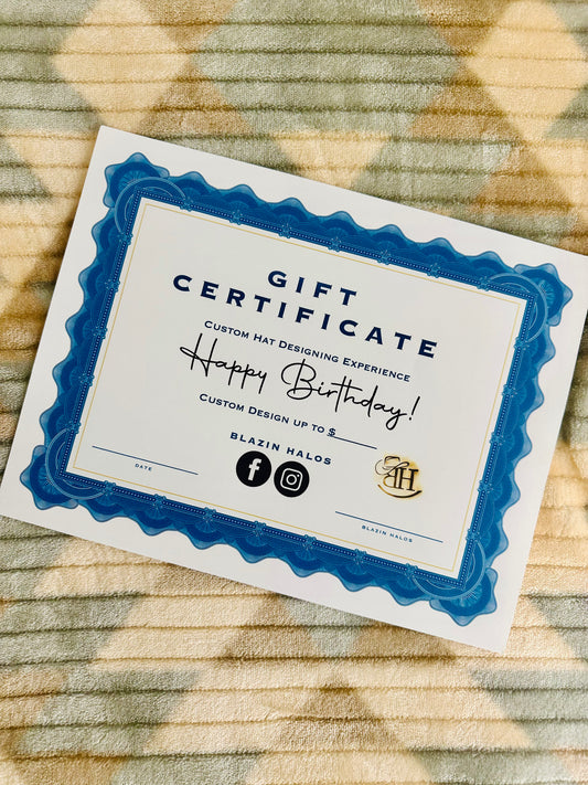 $100 Happy Birthday Gift Certificate