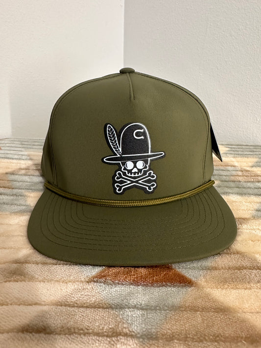 Colt 45 Skull Patch Flat Brim Rope Hybrid
