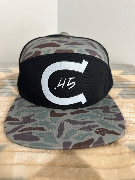 Colt 45 Black and Green Duck Camo Laser Perforated Mesh