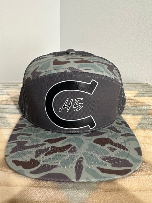 Colt 45 Green and Gray Duck Camo Laser Perforated Mesh
