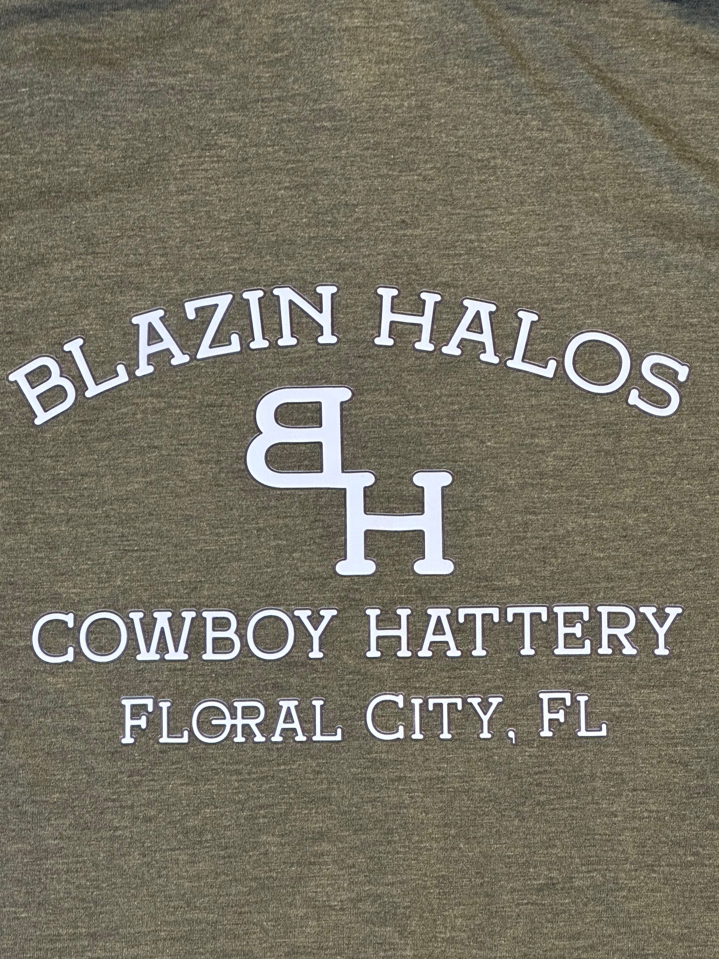 Blazin Halos Ranch Brand Light Weight Hooded Long Sleeve
