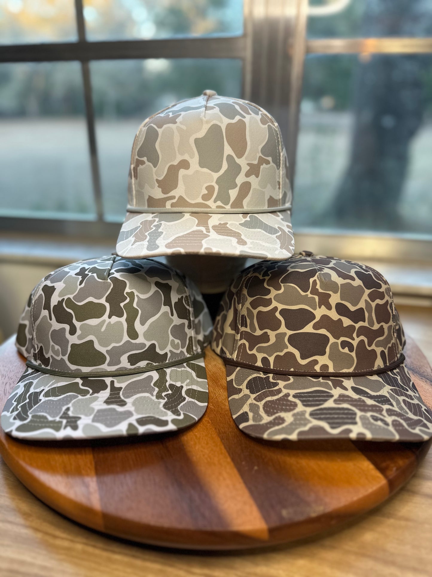 Rockin' S Rodeo Photo & Video Official Duck Camo Trucker Hats